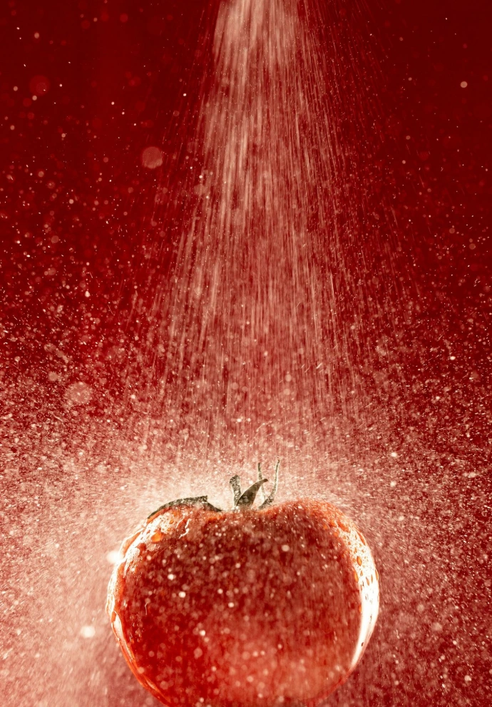 round red tomatoes
